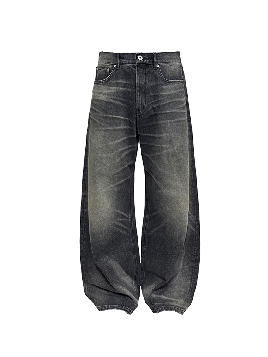 Jcaesar Knight Boots | Slouchy Black Leather Riding Boot for Men