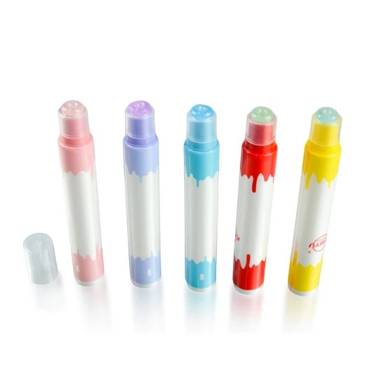 K192502-D19mm Liquid Silicone Massage Head Tube with snap cap