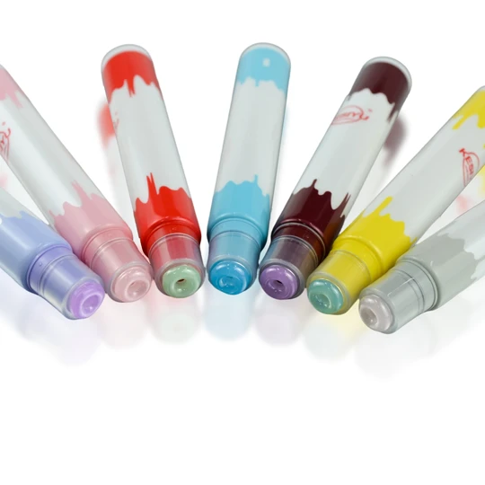 K192502-D19mm Liquid Silicone Massage Head Tube with snap cap