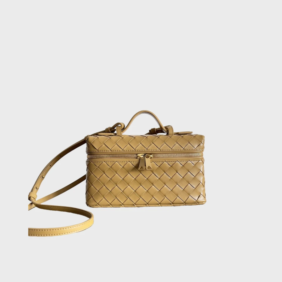 Bottega Veneta 25FW Suede Intrecciato Zip Tote​