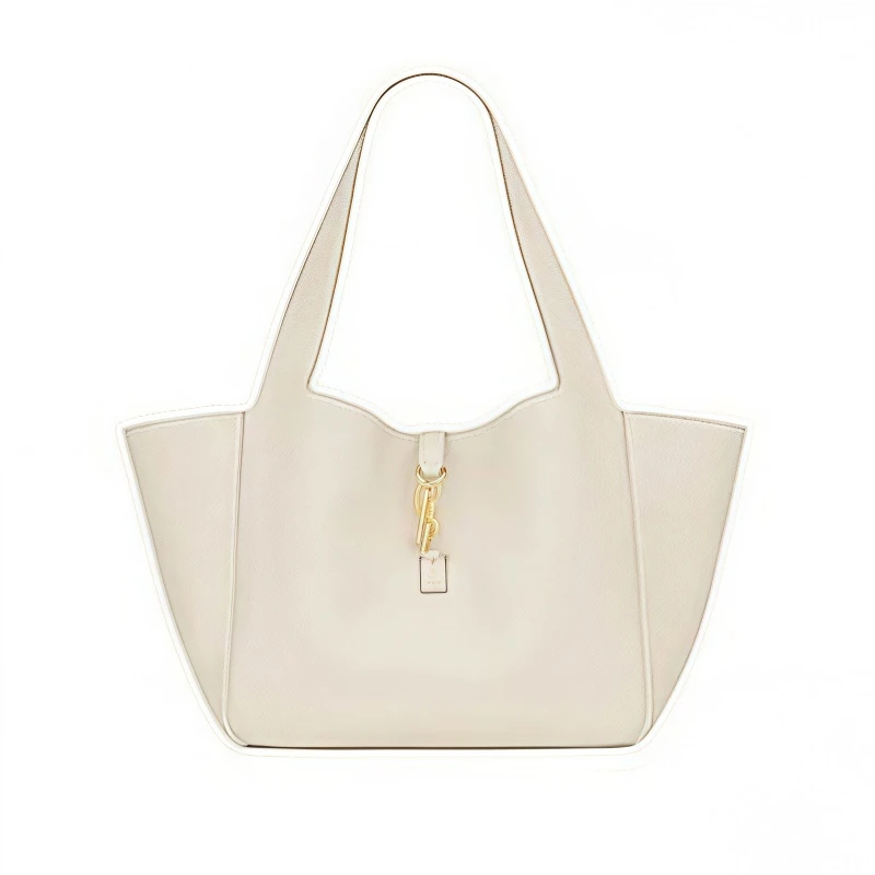 LE 5 A 7 BEA IN GRAINED LEATHER