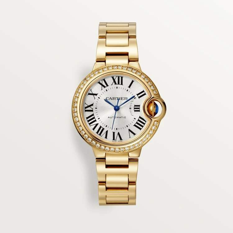 BALLON BLEU Diamond Yellow Gold 33mm