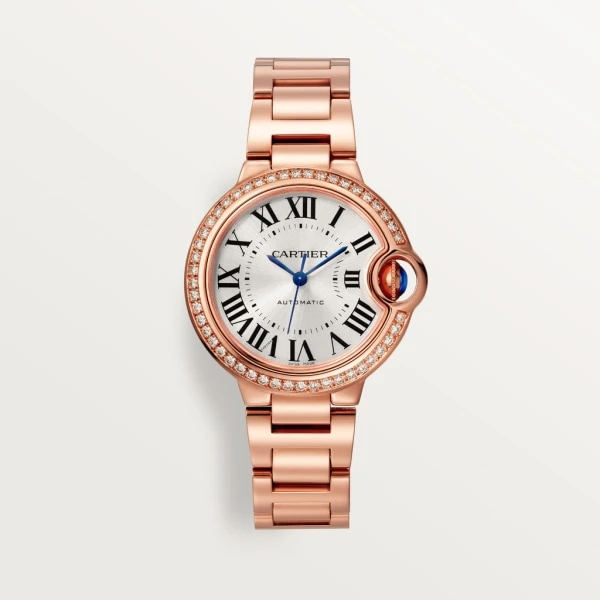 BALLON BLEU Diamond Rose Gold 33mm