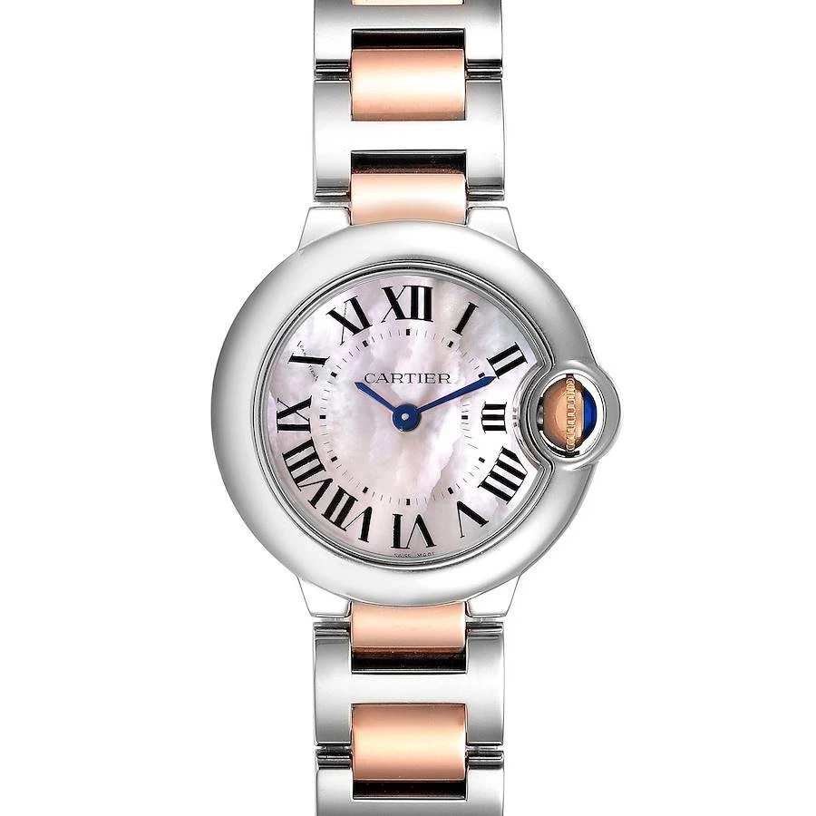 BALLON BLEU Pink Mother of Pearl Dial 28mm