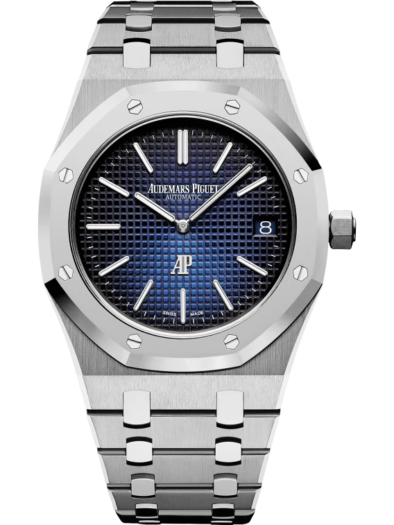 ROYAL OAK “JUMBO” Smoked Blue Dial 39mm