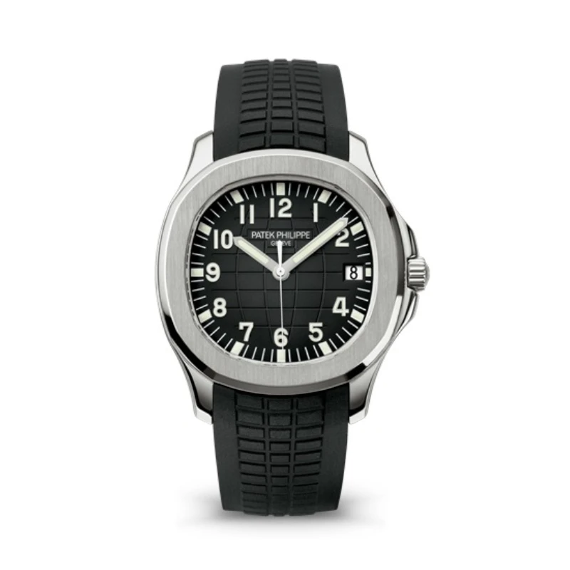 Aquanaut Date Black Strap 5167A-001