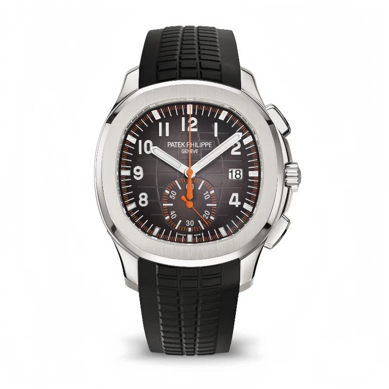 Aquanaut 5968A-001 Black Dial Chronograph 42.2 mm