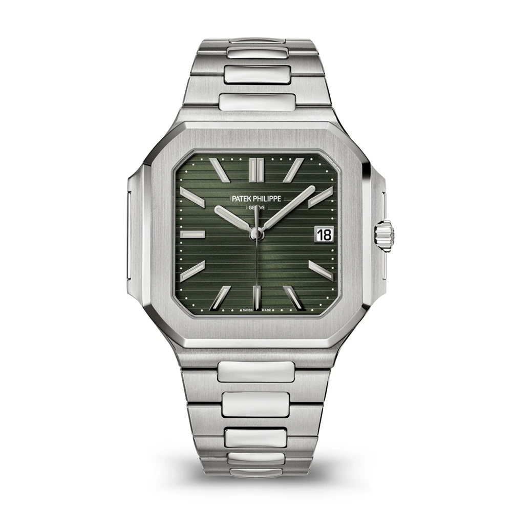 Patek Philippe Cubitus 5821/1A-001 Stainless Steel Green Dial