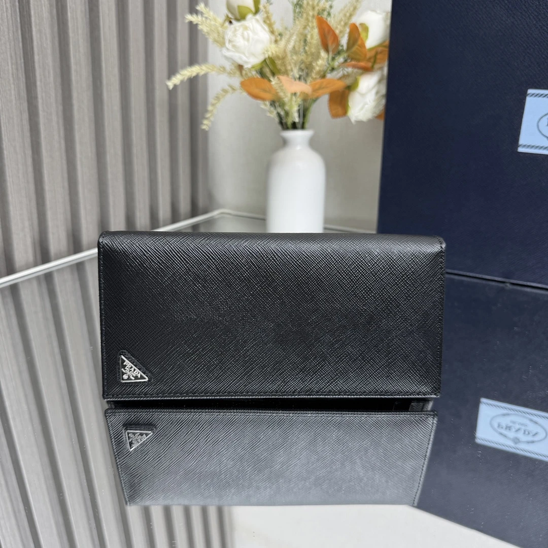 Prada 2MV836 Saffiano Leather Long Wallet​