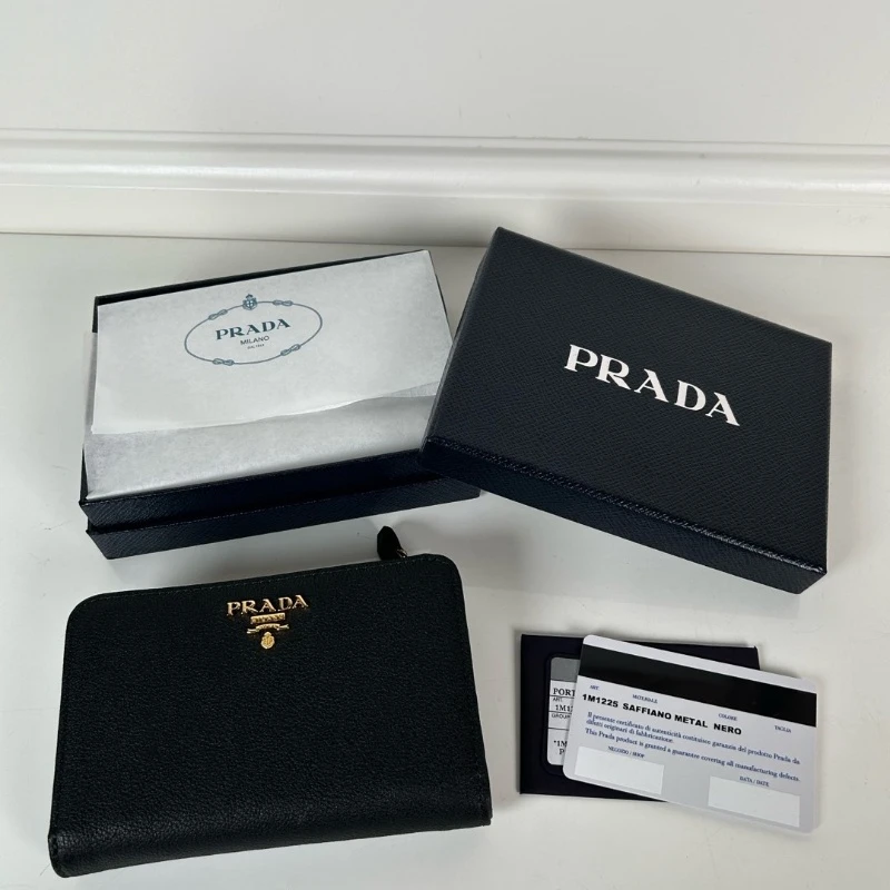 Prada 1M1225 Deer Skin Wallet​