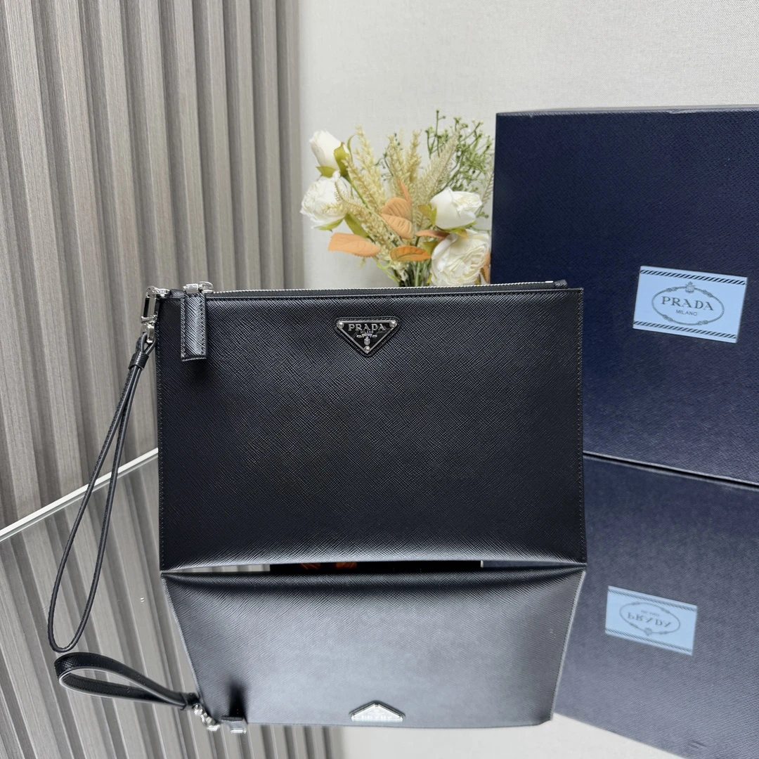 ​​Prada 2NH005 Saffiano Leather Clutch​