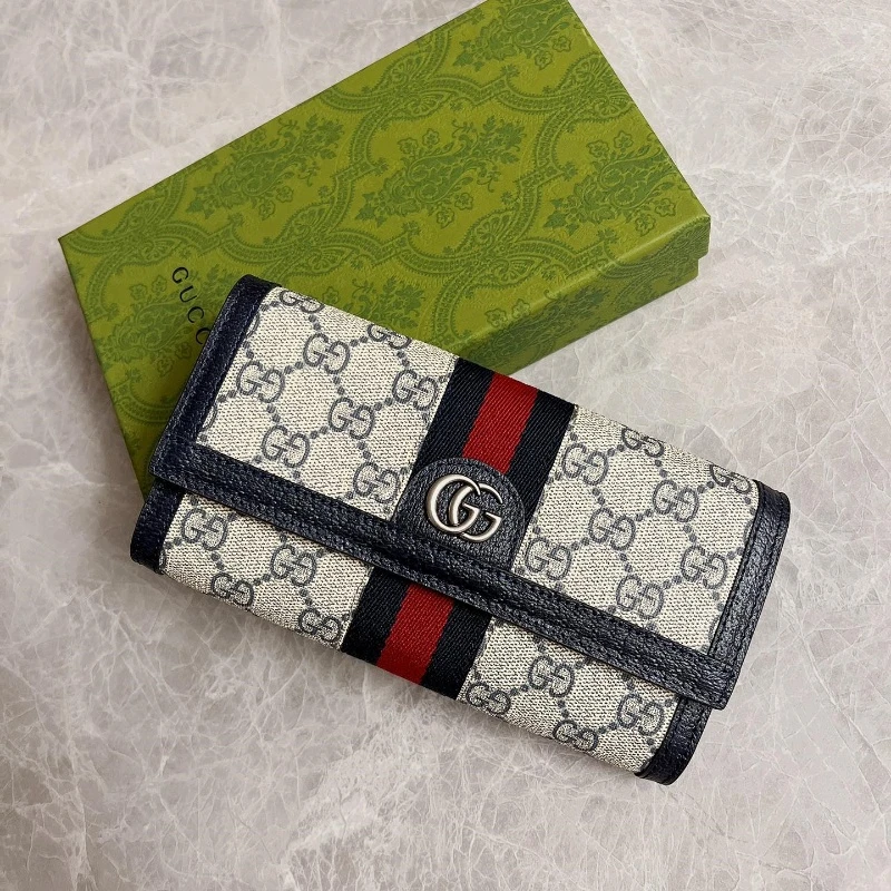 Gucci GG Supreme Zip-Around Wallet 523153​​