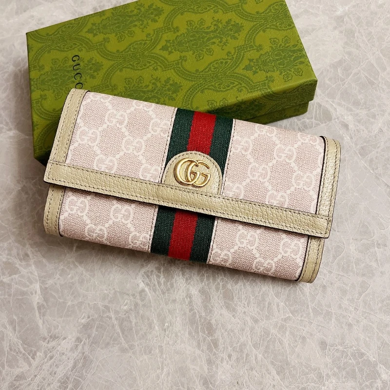 ​​Gucci GG Supreme Zip-Around Wallet 523153​