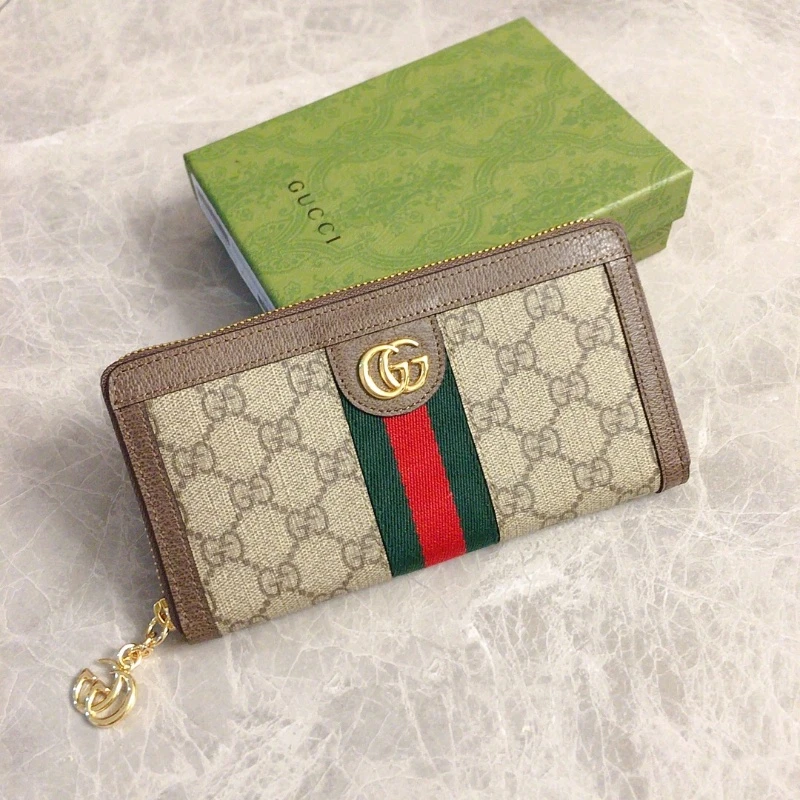 ​​Gucci Ophidia Zip-Around Wallet 523154​
