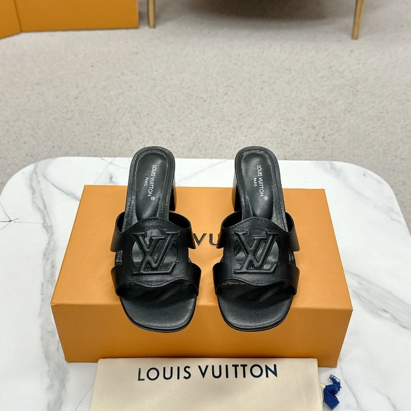 Louis Vuitton block-heeled sandals