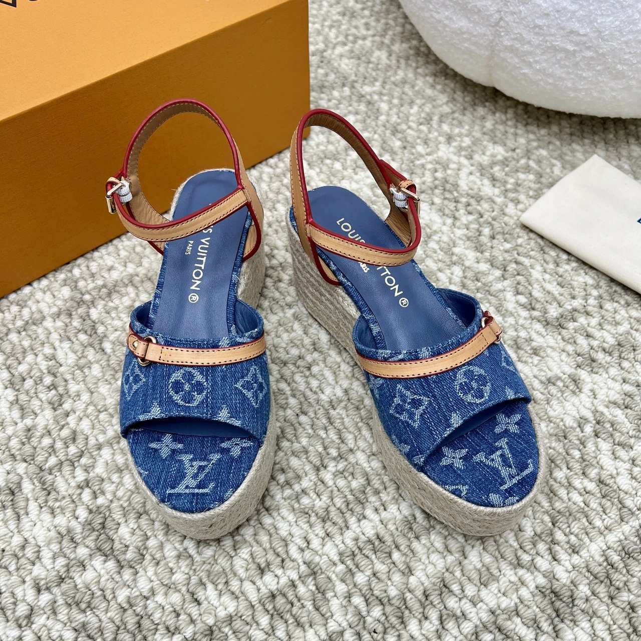 ​​Louis Vuitton × Takashi Murakami – HELIOS Woven Sandals​