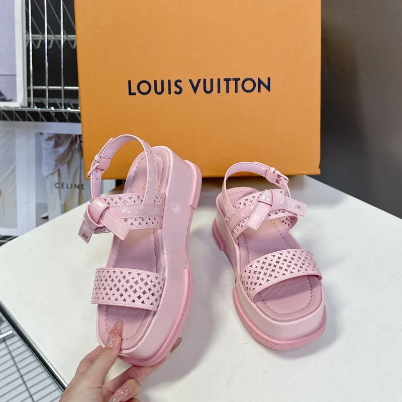 ​​Louis Vuitton × Takashi Murakami – MAYA FLATFORM Sandals​