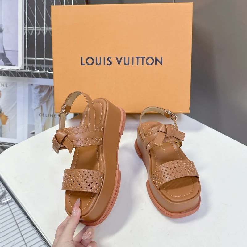 ​​Louis Vuitton × Takashi Murakami – MAYA FLATFORM Sandals​