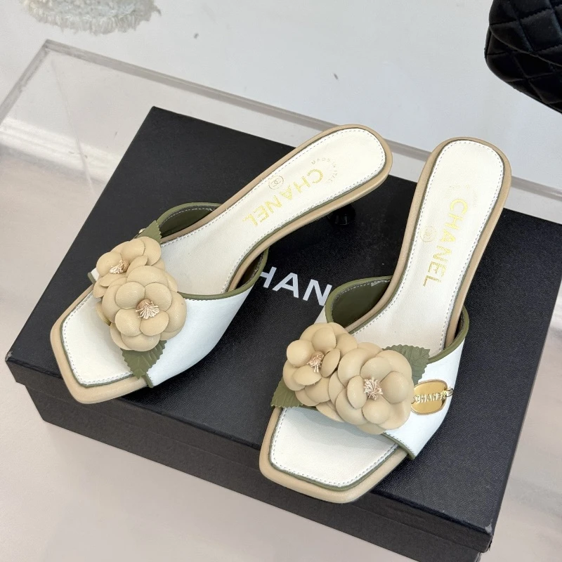 CHANE*｜Camellia high-heeled sandals