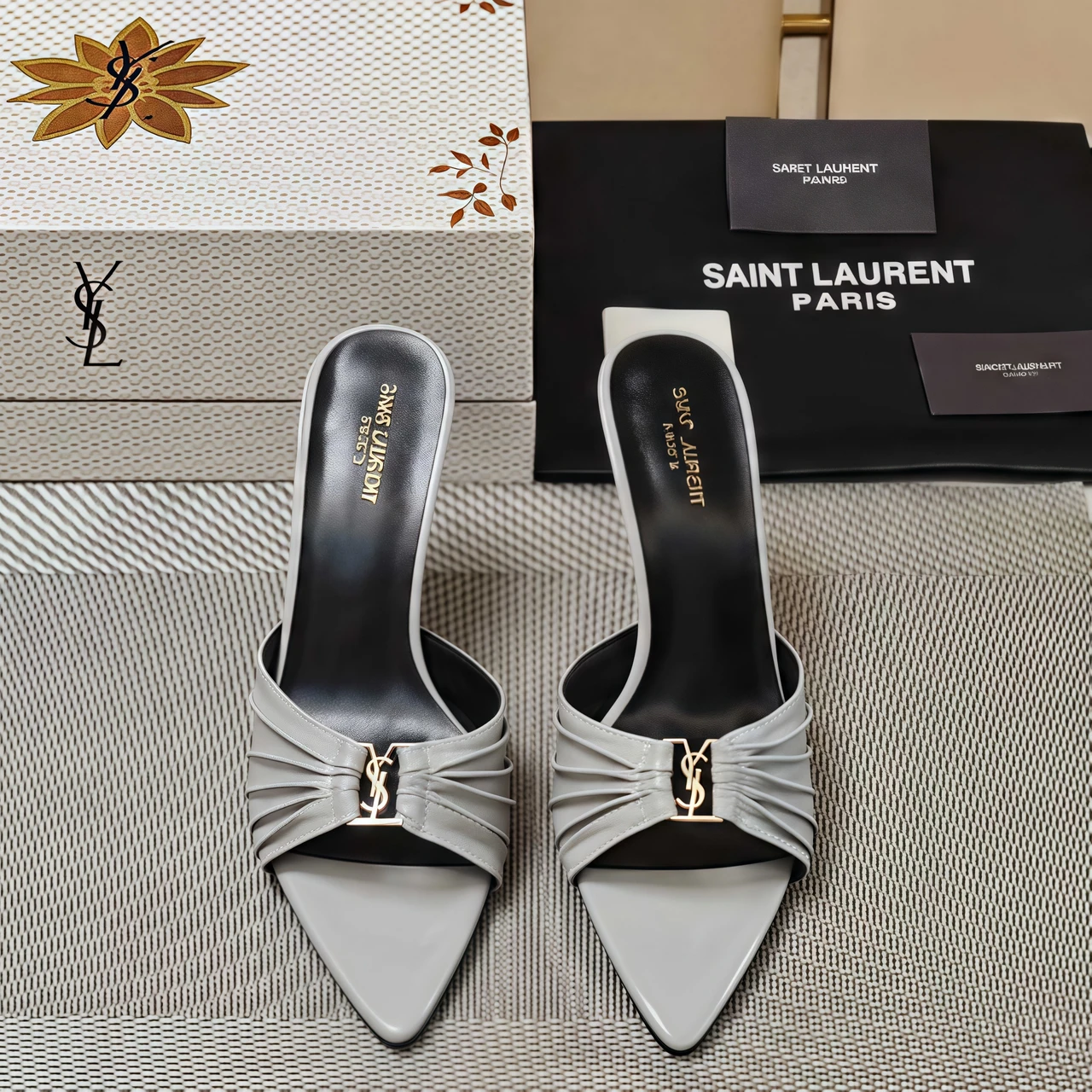 YSL*Saint Laurent Spring and Summer New Series Sandals
