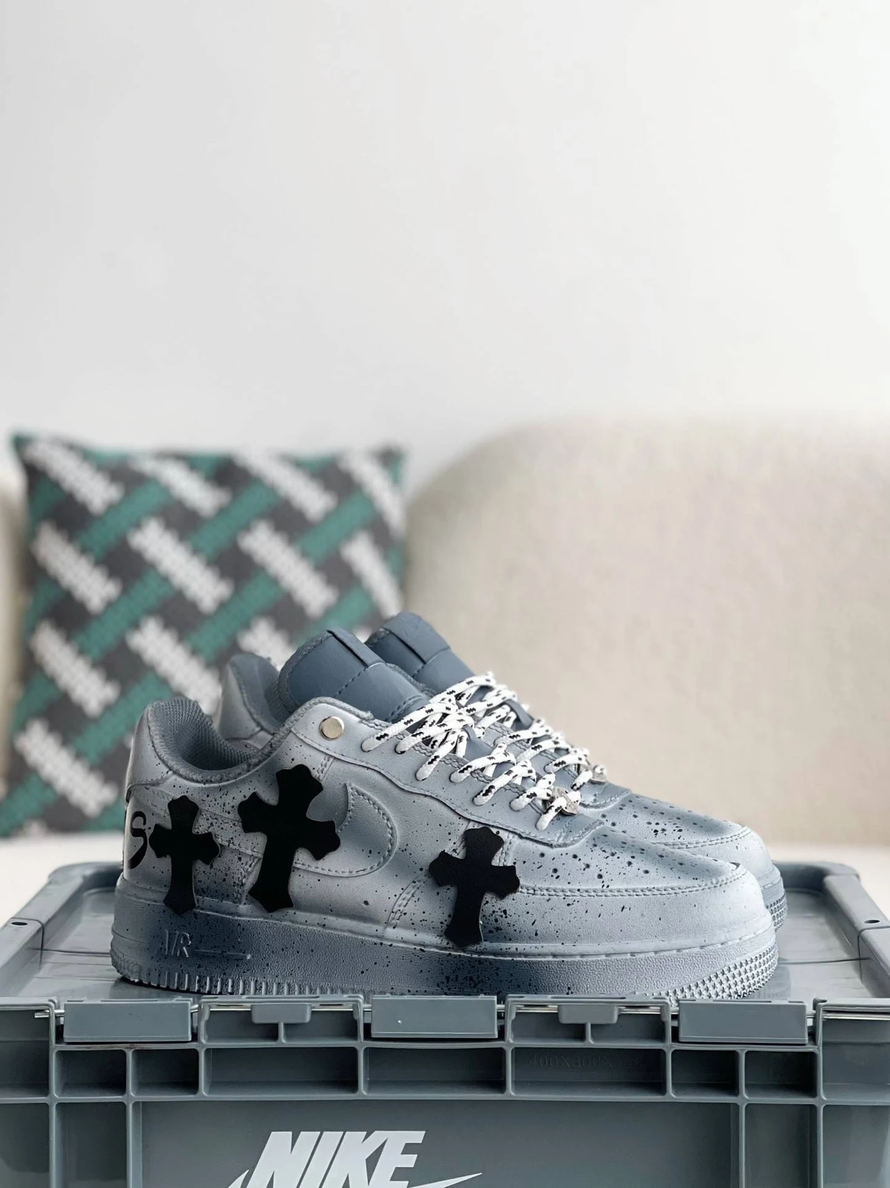 Chrome Hearts x Nike Air Force 1 sneakers