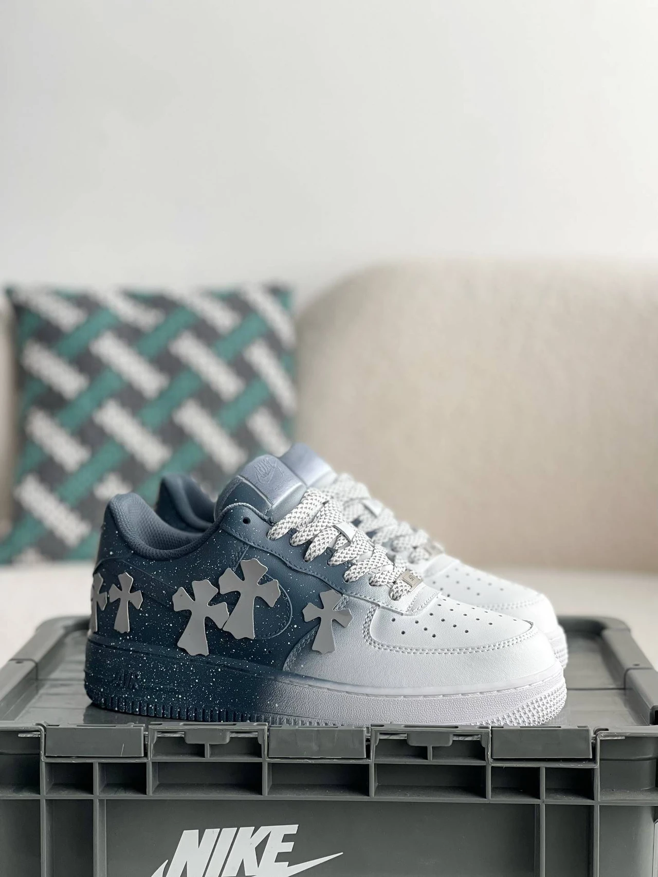 Chrome Hearts x Nike Air Force 1 sneakers