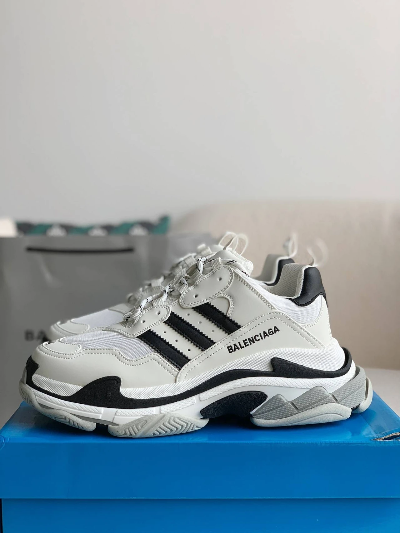 Adidas X Balenciaga Triple S Sneakers