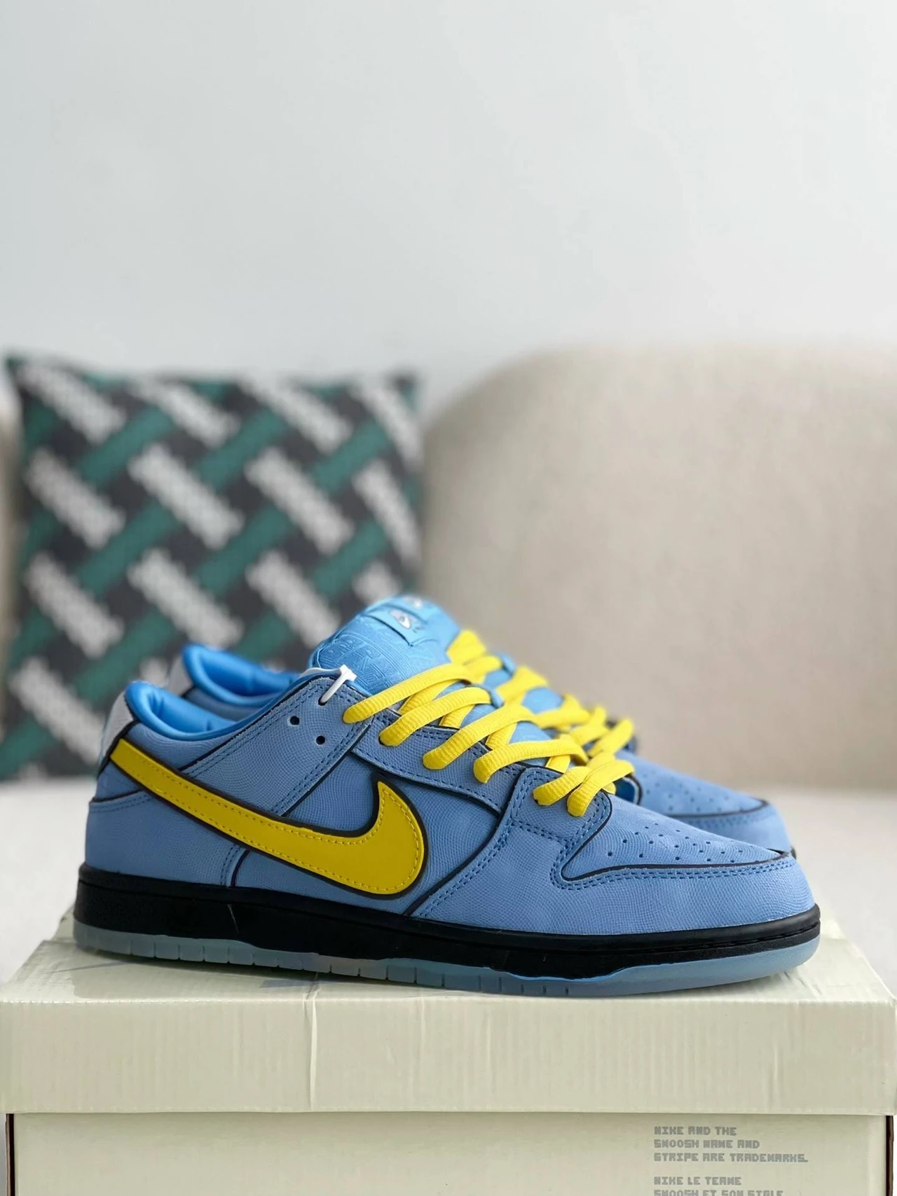 Nike Dunk x Powerpuff Girls SB Joint The Powerpuff Girls Casual sneakers