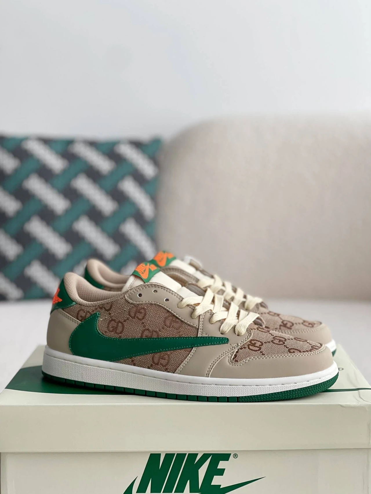 GU*I x Nike Dunk Low Sneakers