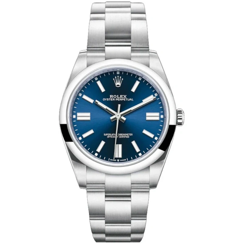 Rolex Oyster Perpetual 41mm Blue Dial - 124300 - New 2025