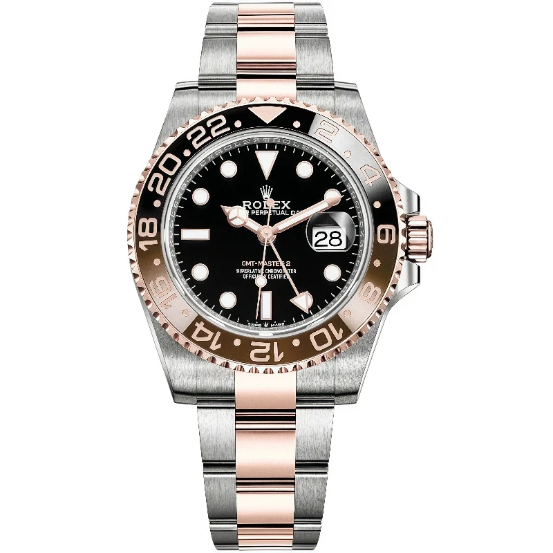 Rolex GMT-Master II 40mm Two-Tone Everose "Rootbeer" - 126711CHN