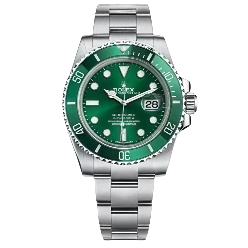 Submariner 41 Blue Dial Stainless Steel green