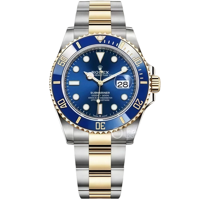 Submariner 41 Blue Dial Stainless Steel and 18K Yellow Gold Bracelet Automatic Men's Watch 126613LB New Release