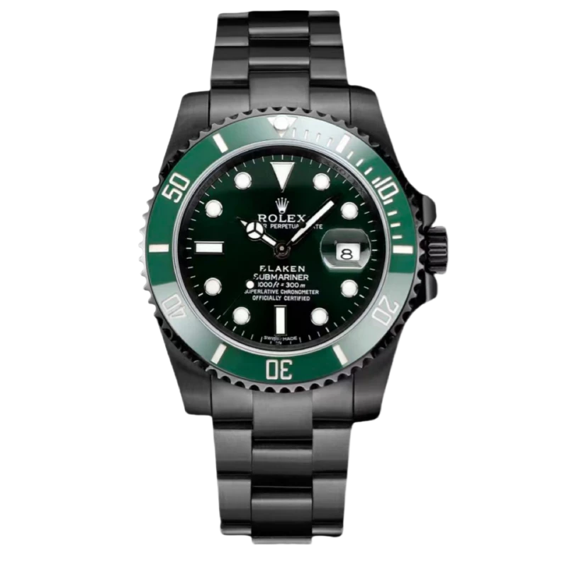 Rolex Submariner 41mm Black Green Black Dial Black Bezel - 126618LN - New 2025