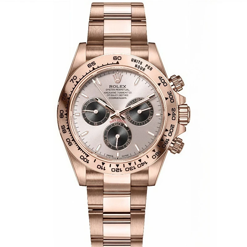 Rolex Cosmograph Daytona pink & Bright Black Dial Men's Watch 126505-0003