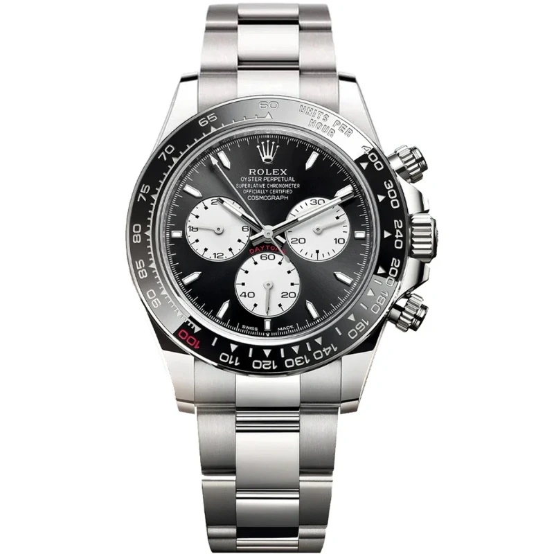 Rolex Cosmograph Daytona 40mm Special Edition "Le Mans" White Gold Ceramic Black Bezel Black Dial - 126529LN - New 2024