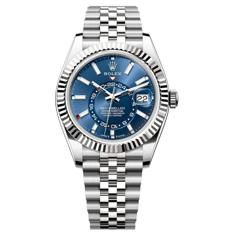Sky-Dweller 42mm Stainless Steel Blue Dial Oyster - 336934