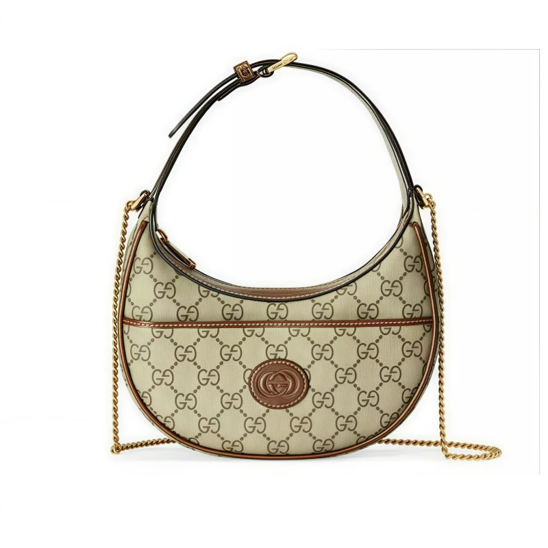 GG half-moon-shaped mini bag