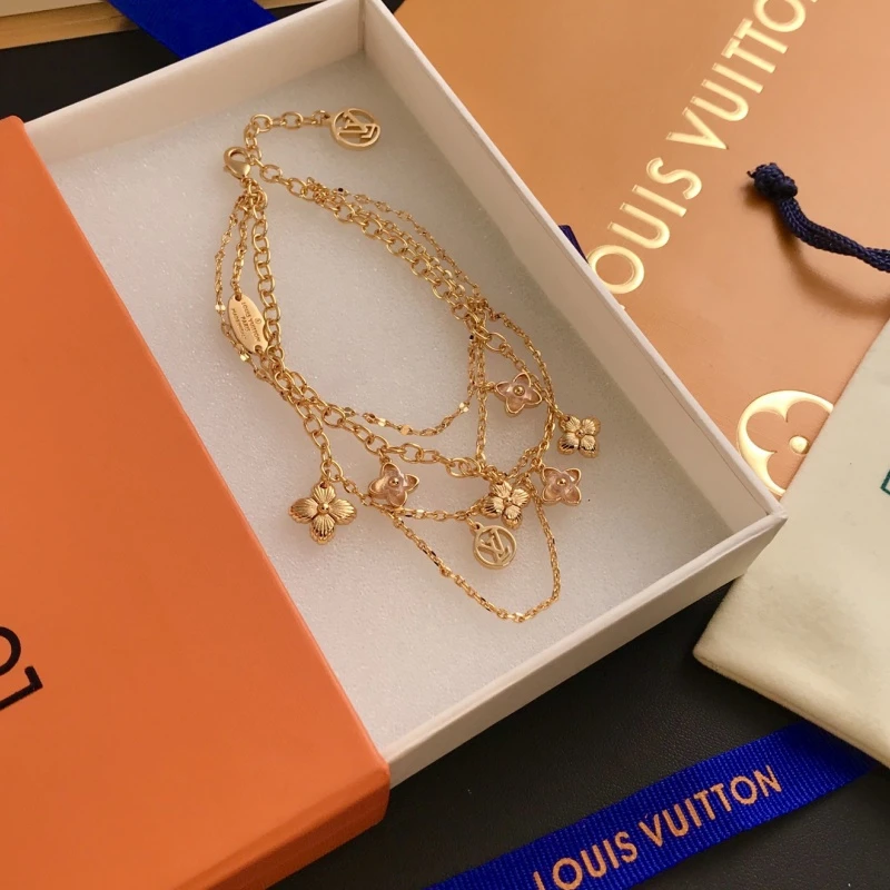 Louis Vuitton has its own beautiful bracelet,