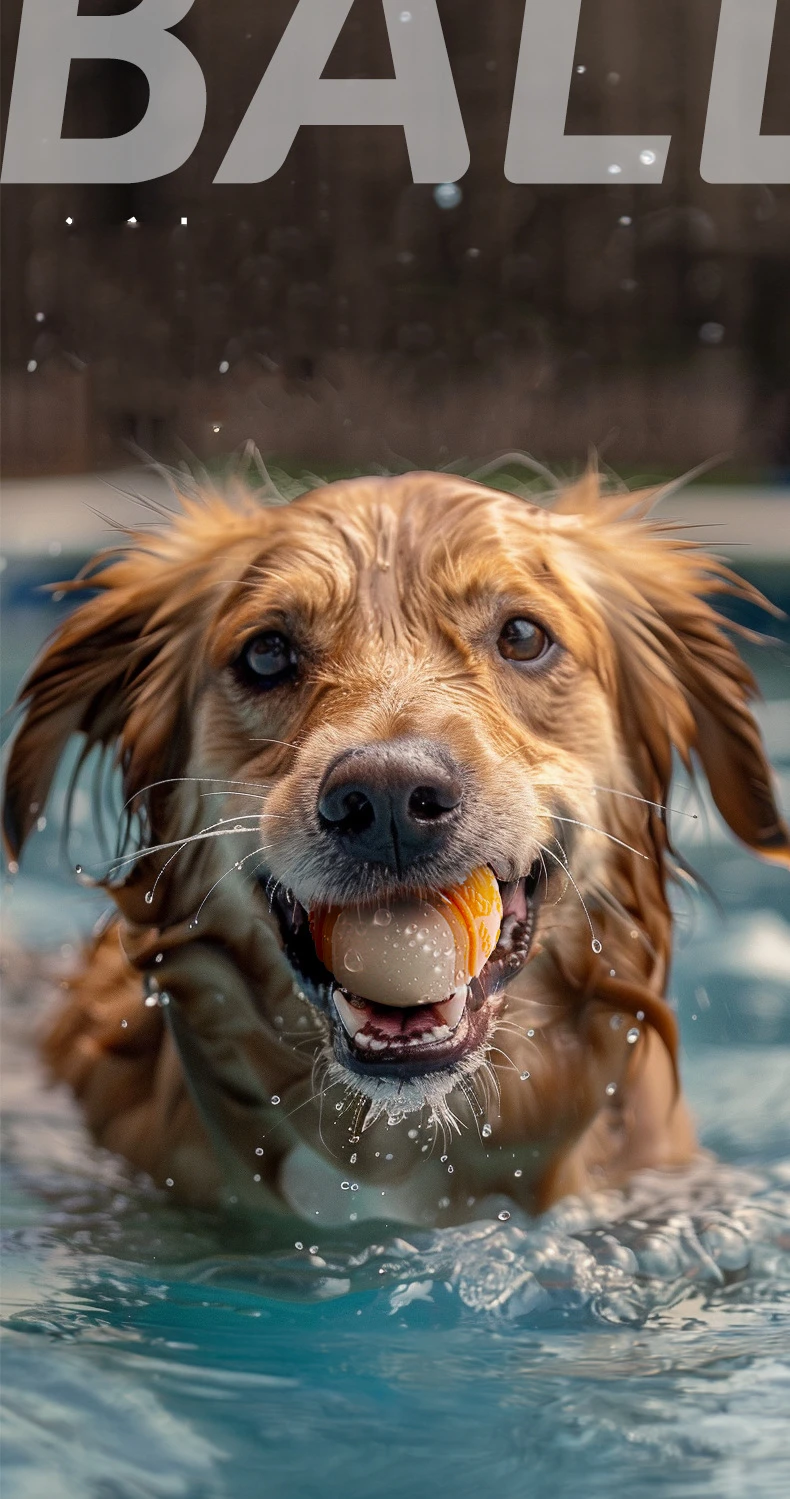 Borthalcy Bounce Dog Ball in The Dark - Interactive Glow in The Dark Dog Toy, The Ball Sound Keeps Dogs Busy and Entertained for Self Play
