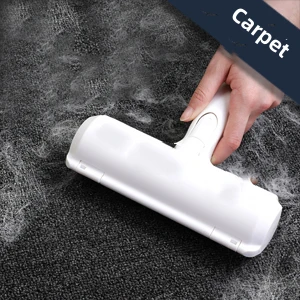 Borthalcy Hair Remover and Reusable Roller - Borthalcy Cat Hair and Dog Hair Remover for Furniture, Couch, Car, Clothing and Bedding - Portable, Multi-Surface