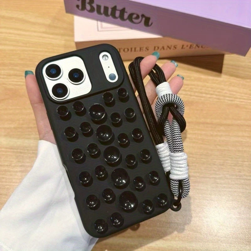 Multi-Function Suction Cup Phone Case for Iphone 17 17Pro 17Promax 16 16Pro 16Promax 15 15Pro 15Promax 14 14Pro 14Promax 13 13Pro 13Promax 12 12Pro 12Promax 11 Non-Slip Suction Glass, Phone Case With Suction Cup