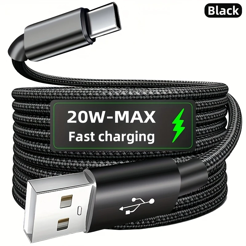 High-Speed USB Type-C Charging Cable for Android Phones | Compatible with Samsung, Redmi, OnePlus