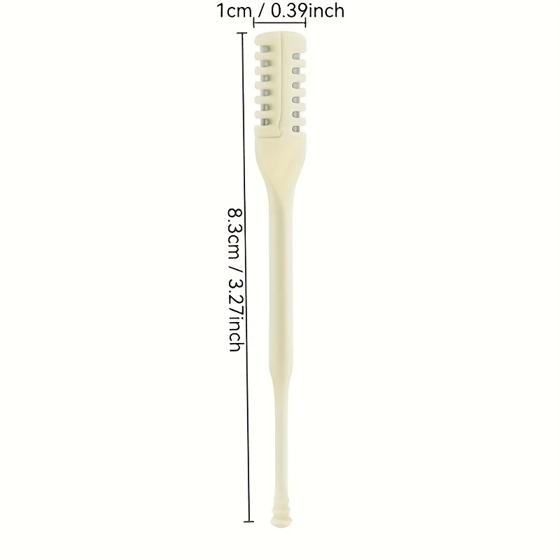 Dual-Sided Nose Hair Trimmer Kit, 2-In-1 Manual 360° Rotary Nose Hair Remover Tool with Ear Scoop, Suitable for Men And Women, Portable Grooming Device