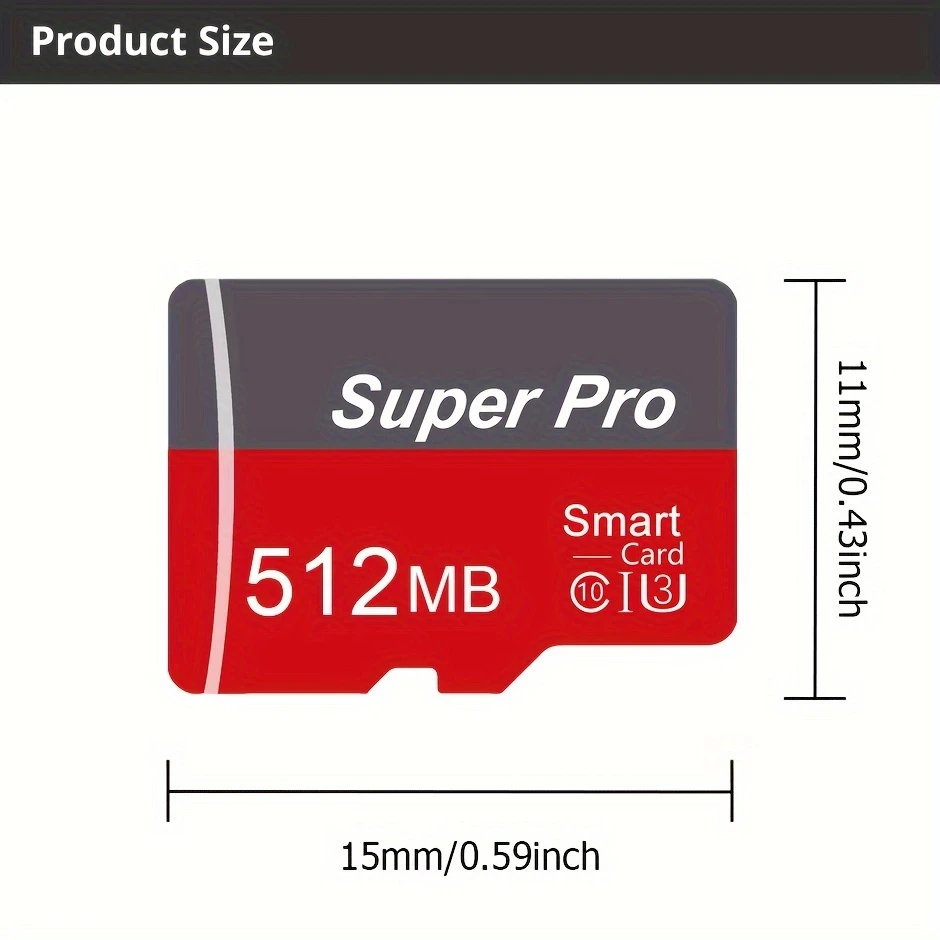 2pcs High-Speed Flash Micro SD Cards, A1/C10/U3, TF/SD Memory Card Set, 1GB, 256MB, 128MB, for Smartphone, Tablet, PC, Car Audio, Game Console