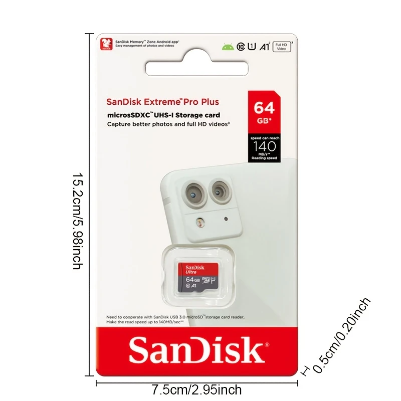 SanDisk Brand High Speed Memory Card 128GB 64GB 256GB100MB/S Micro sd card UHS-1 Class10 TF 32GB flash card Memory Mini Memory Card card