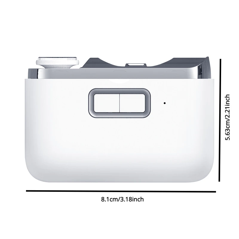 2in 1 Electric Automatic Nail Clipper Polishing Fingernail Trimmer Manicure