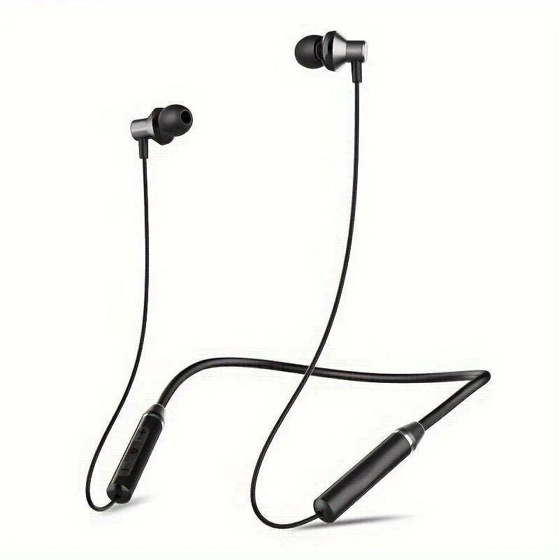 Neckband Wireless Headphones Hi-Fi Stereo Sound Sport Wireless Earphones Comfortable Wearing Wireless Headset Compatible with all mobile phones Can Be Used As A Birthday Gift Holiday Gifts