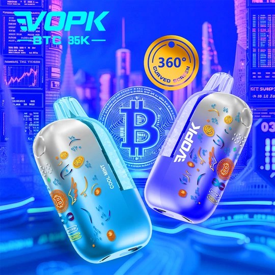 VOPK BTC 35000 35K puff is a technologically advanced dual mode disposable vape