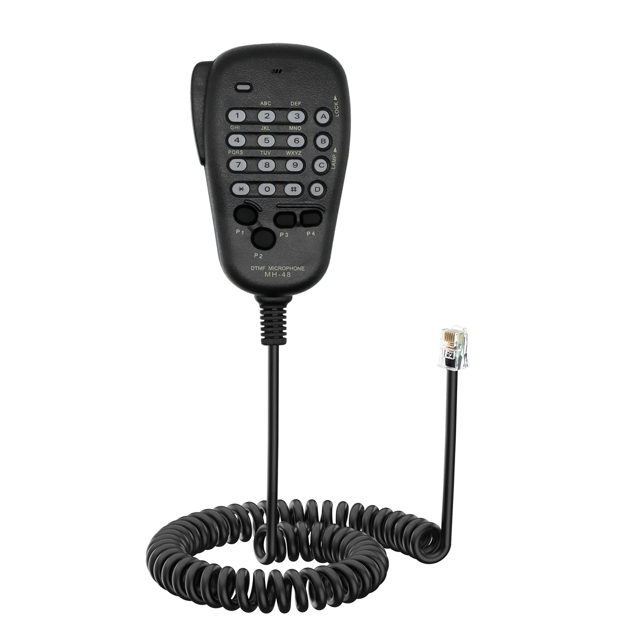 MH-48A6J 6 Pin DTMF Microphone For Yaesu FTM-100DR FT-7900R FT-8900R FT-7800R FT-2800 FT-2800M FT-2900 FT-2900R FT-1900R FT-1500M FT-100 FT-100D FT-100R FTM-100DR/DE Radios MH-48
